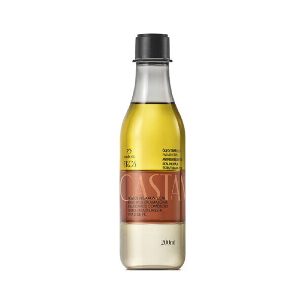 EKOS ACEITE TRIFÁSICO PARA EL CUERPO CASTANHA 200 ml